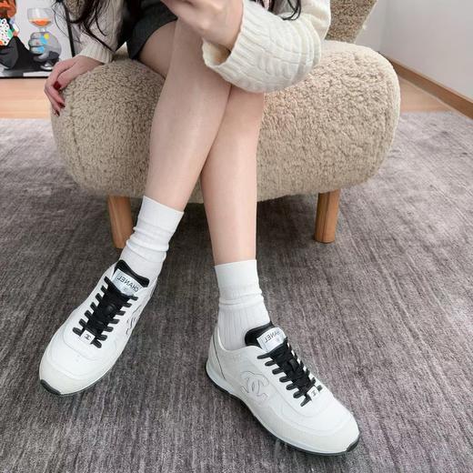 香奈儿25A最新款 熊猫配色 小白鞋 休闲 运动鞋 （DBG） 商品图3