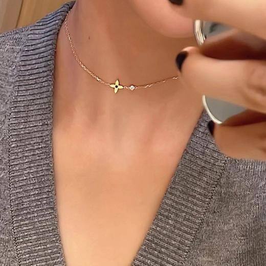 驴家 经典老花mini锁骨链 （XTY） 商品图7