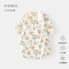 【双层厚度，舒适保暖~】婴儿双层睡袋春秋纯棉 宝宝U型儿童睡衣 新生儿拉链式 多功能防踢被-QQ 商品缩略图4