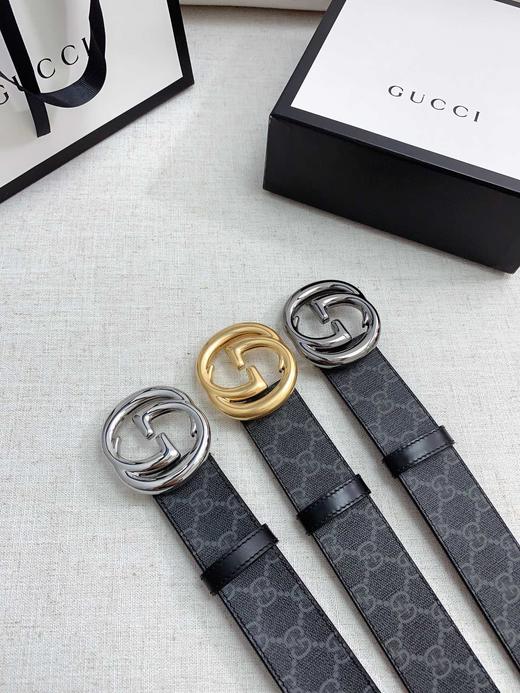 古驰-代购货级别宽度40mm 原厂底皮男款皮带【男士礼物专区】（GD） 商品图1