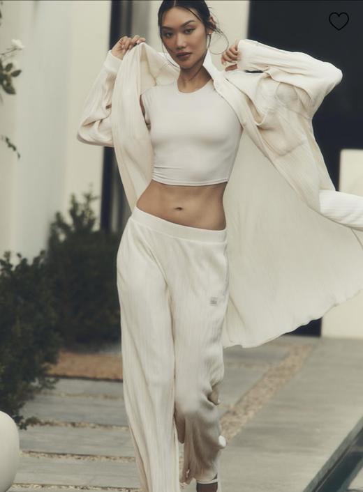 Alo 新品百褶松紧带休闲直筒裤（SS） 商品图8