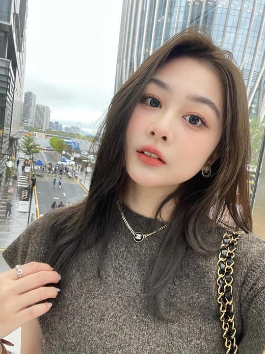 香奈儿 22早春 经典款 浅金色珐琅纽扣项链（XTY） 商品图7