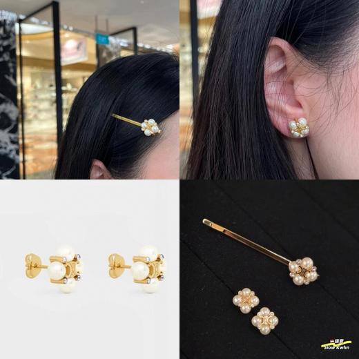 赛琳 四方珠耳钉个性时髦气质非常适合日常搭配（XTY） 商品图2