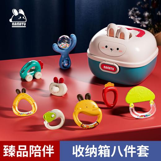 【没有杂质的爱，守护口欲期~】新生婴幼儿萌宠礼盒 牙胶摇铃可啃咬玩具 益智力早教 男女宝宝玩具-QQ 商品图5