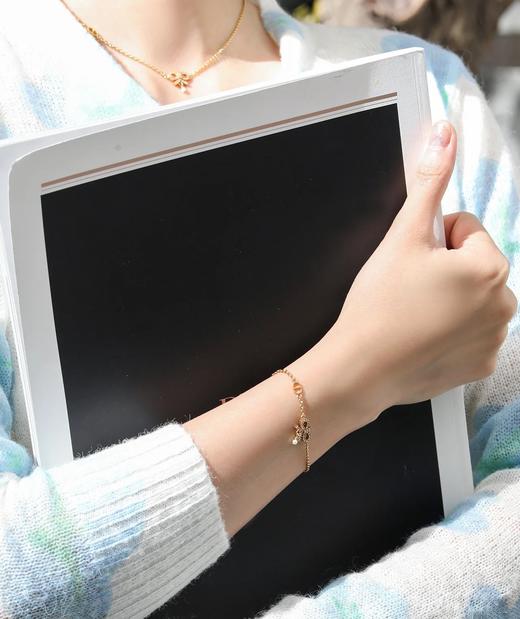 迪奥满钻蝴蝶结手链/项链（XTY） 商品图7