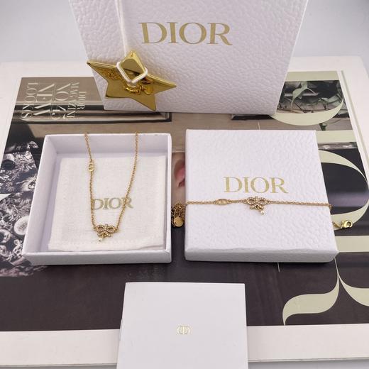 迪奥满钻蝴蝶结手链/项链（XTY） 商品图0