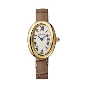 卡地亚又一经典之作 Baignoire浴缸系列腕表 表壳尺寸：32 x 26毫米 厚度：8毫米（WG）