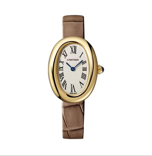 卡地亚又一经典之作 Baignoire浴缸系列腕表 表壳尺寸：32 x 26毫米 厚度：8毫米（WG） 商品图0