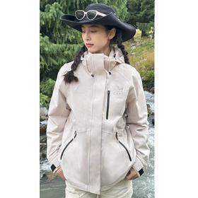 骆驼 女三合一冲锋衣 A24CA31668