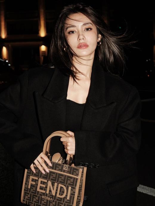 芬迪 老花Tote~新款式 牛皮配老花F和超高级皮手挽的购物袋方便实用容量十足而且日常使用率非常高~（LZ) 商品图8