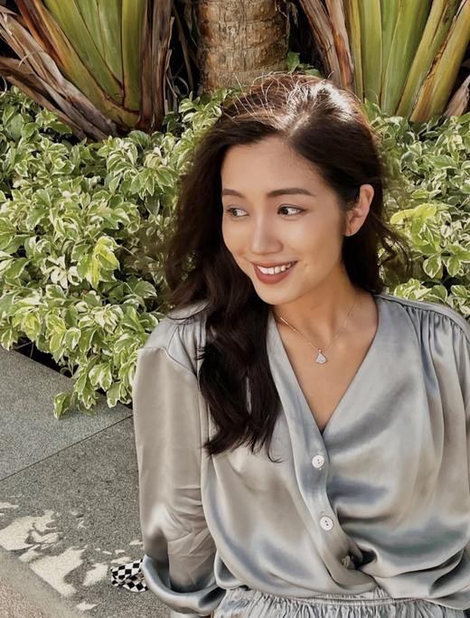 宝格丽 diva's dream 玫瑰金白贝母/红色小号扇子项链（XTY） 商品图7