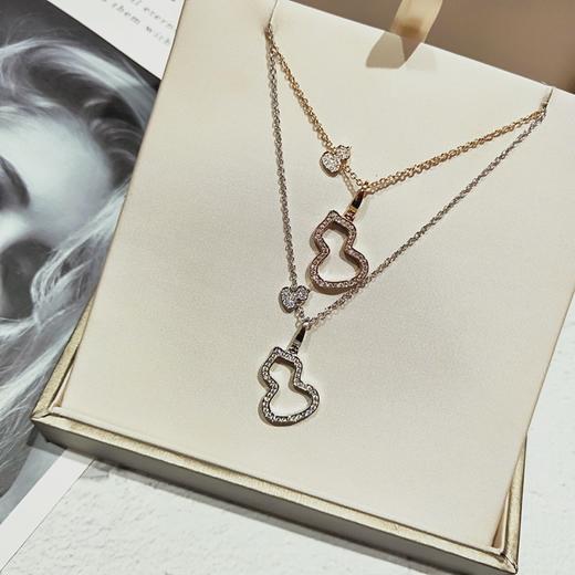 麒麟 新款葫芦项中号镂空款项链（XTY） 商品图0