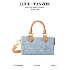 驴家  Nano Speedy 手袋  丹宁牛仔包  单肩包 手提包 （JPH）