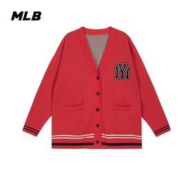 【L断码服】【微瑕，如无货做退款处理】MLB2022秋季新款羊毛针织开衫外套男女简约31KTK1011