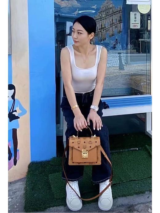 MCM 手拧斜挎风琴包（XM） 商品图11