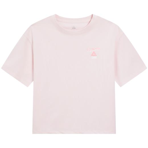 匹克2025年新款时尚系列女款圆领短袖T恤F6252522 商品图0