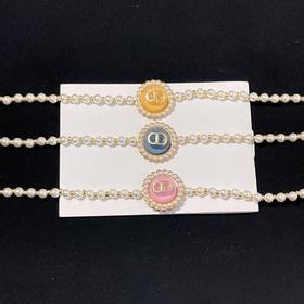 迪奥 多色琉璃珠珍珠手链（XTY）