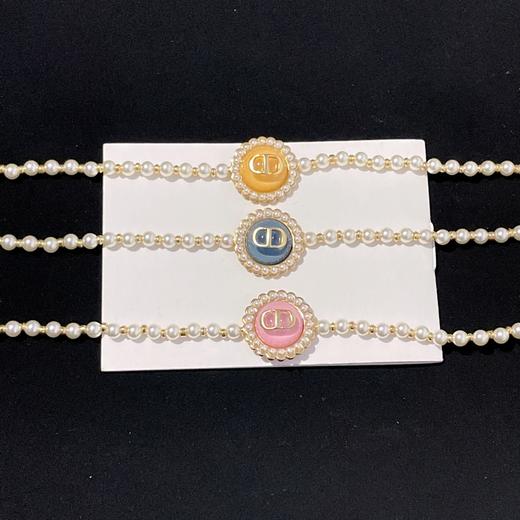 迪奥 多色琉璃珠珍珠手链（XTY） 商品图0