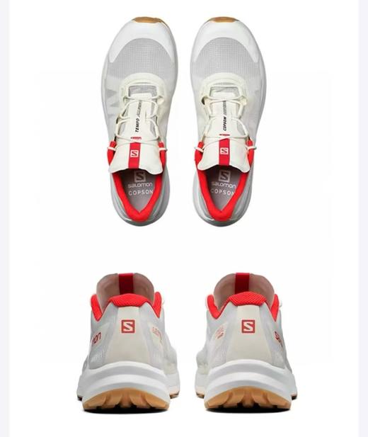 Copson Salomon Ultra Raid 萨洛蒙联名男女户外越野白红色跑步鞋 商品图5