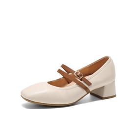 Belle百丽 女玛丽珍鞋 3O607AQ5
