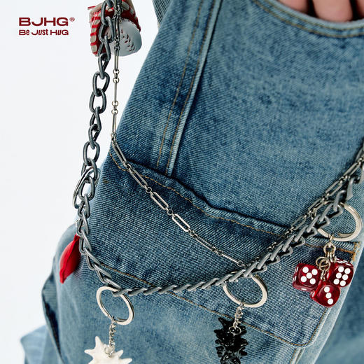 BJHG不计后果2025新款腰链挂挂潮牌百搭个性高级感痞帅设计感饰品 商品图2