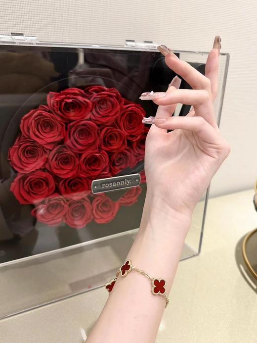 梵克雅宝 - 五花手链，纯银镀厚真金，天然宝石，小仙女必备款！（XTY） 商品图1