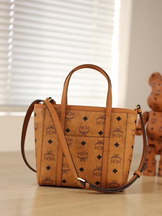 MCM-经典印花log小购物袋小菜篮子（MM） 商品图3