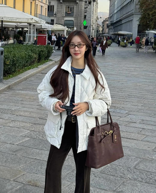 缪缪 新款爆款中古托特包来袭 Aventure Nappa皮革手袋&大号(LZ) 商品图9