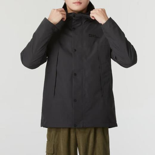JackWolfskin狼爪 男摇粒绒三合一冲锋衣 5123251-6350 商品图3