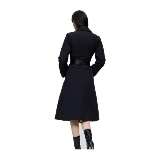 波司登 女及膝可拆卸羽绒风衣羽绒服 B20134786 商品图0