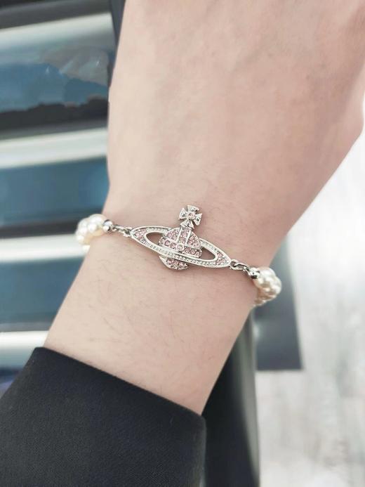 西太后 水晶琉璃珍珠土星手链（XTY） 商品图2