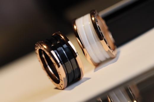 宝格丽-经典B.Zero1系列玫瑰金情侣对戒戒指（XTY） 商品图1