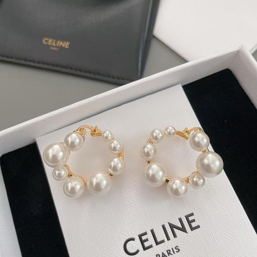 赛琳大小珠环耳钉中古款！（XTY） 商品图1
