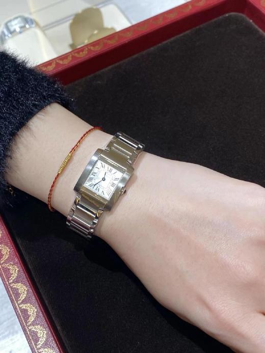 卡地亚 法国坦克系列WSTA0065 这款全新演绎的手表，不管是镶钻小号表款还是不带钻的表款，各有其独特之处(ZT*SH) 商品图12