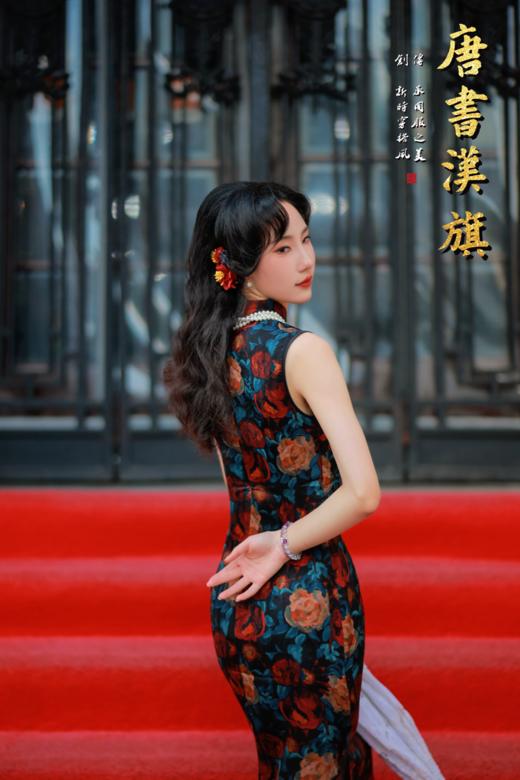 【锦瑟】复古民国风2025年新款新中式无袖气质老上海绝美收腰高级感 商品图7