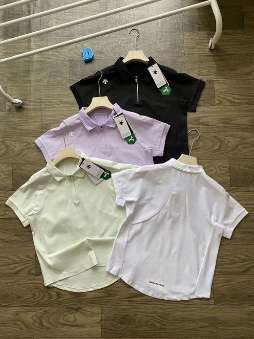 迪桑特TRAINING系列女士TOUGH短袖POLO衫 商品图4