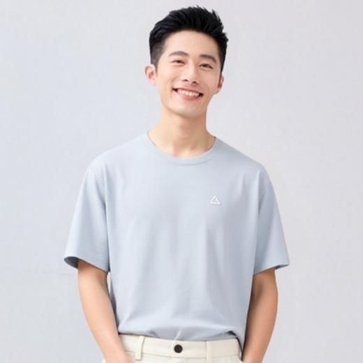 佐丹奴男装25年新款春日探索系列弹力保型针织T恤衫01095206 商品图0