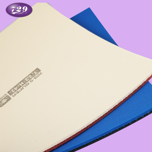 友谊729升级版蓝海绵旋控型729-5super乒乓球拍胶皮反胶快攻胶皮 商品图4