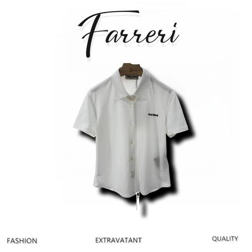 ♥缪家♥2025新品上架     翻领短袖𝑝𝑜𝑙𝑜开衫 商品图0