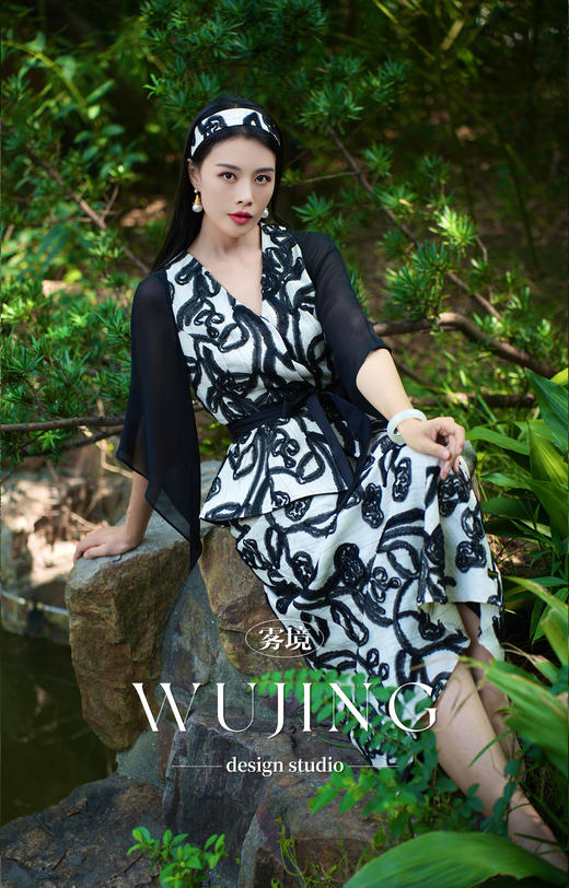 【雾境定制新款】藤蔓织梦 亚麻盘绳绣工艺上衣 3205189 商品图1