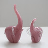 现代创意艺术琉璃粉色大象动物摆件客厅玄关电视柜书房样板间装饰 商品缩略图3