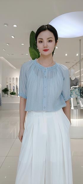 548150天丝款衬衫上衣