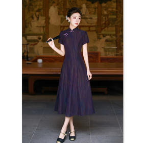 简约时尚，改良新中式旗袍SYK27667