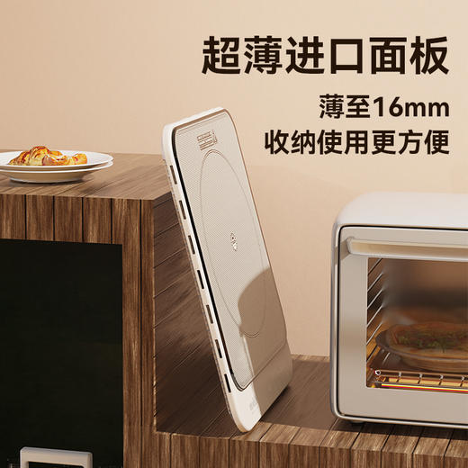【日本超薄电磁炉】日本倾厨超薄电磁炉家用小型大功率新款防纹爆炒火锅电池炉 商品图0