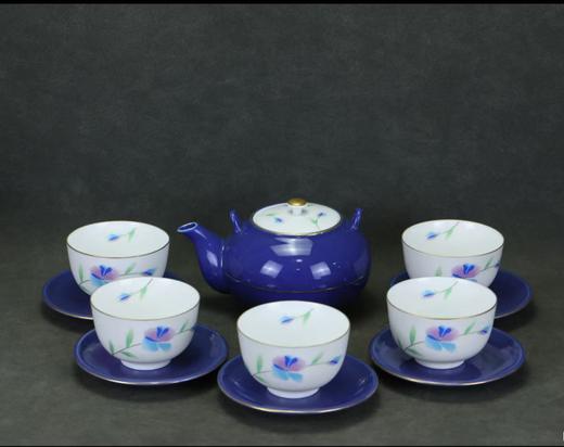 盛彩茶器一套五杯一壶 商品图0