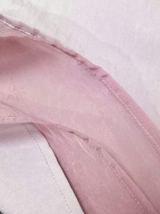 7.24秒杀~实物很好【诠释自我】品牌 8019 90%天然植物纤维拼色半身裙-喜出 商品图2