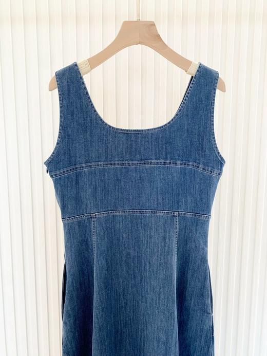 【高品质私服】【IC薄弹力牛仔中长连衣裙】行走间展现优雅与从容的气质，0化学污染：预还原染色工艺G1444-CC【无标出货 介意慎拍】 商品图10