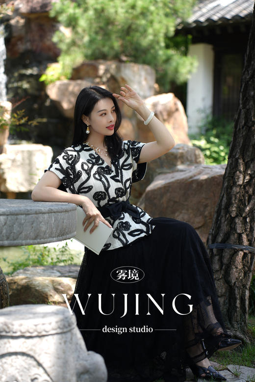 【雾境定制新款】藤蔓织梦 蕾丝半裙 22313 商品图4