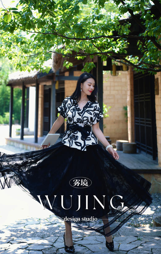 【雾境定制新款】藤蔓织梦 蕾丝半裙 22313 商品图5