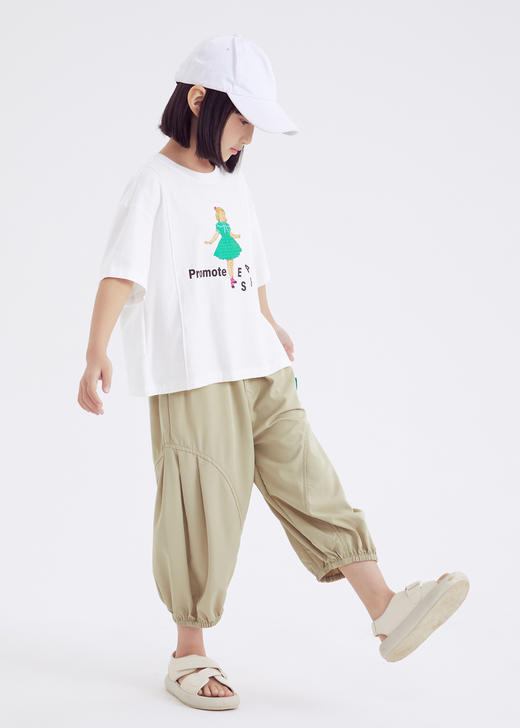 411-童九分裤 商品图0